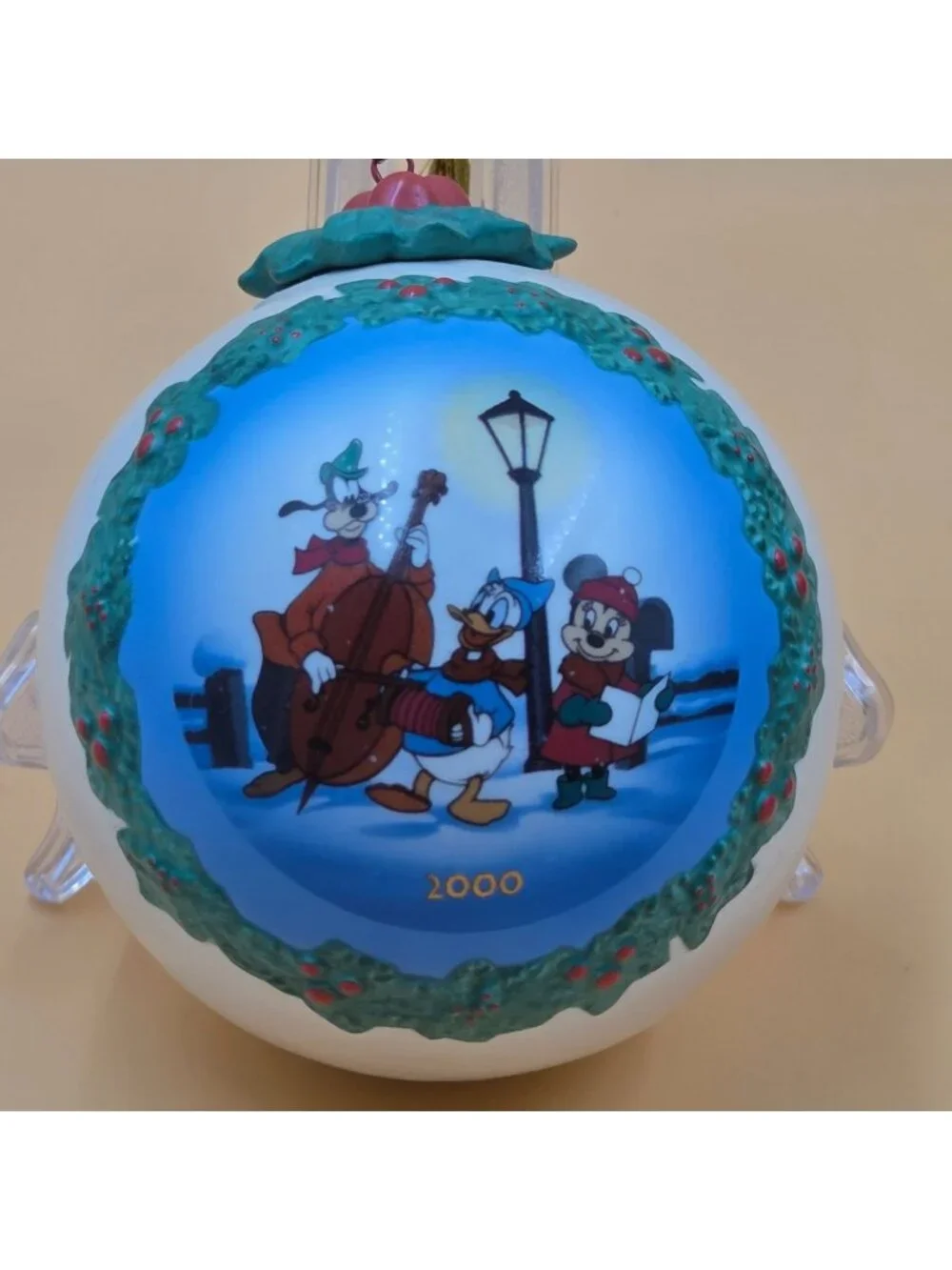 WDCC Pluto's Christmas Tree Goofy Donald Duck Mickey Annual Ornament
